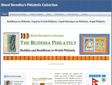 Tablet Screenshot of binod-shrestha.com